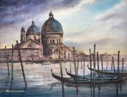 2024-09 Venedig nach dem Regen - Santa Maria della Salute 